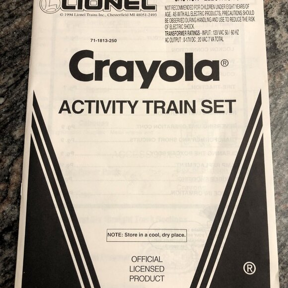 Lionel (Vintage) Crayola Activity train Set - Picture 3 of 8